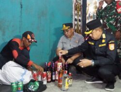 Pemkot Jayapura Tertibkan Penjualan Miras Bandel Saat Operasi Natal 2025