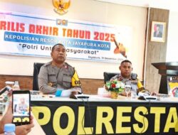 Lakalantas di Kota Jayapura Mengalami Penurunan Sepanjang 2025 Dengan 234 Kasus