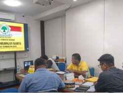 DPD Golkar Mamberamo Raya Gelar Rapat Internal Persiapan MUSDA IV: Ini Keputusan Rapat