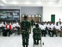Kesbangpol Kota Jayapura Gelar Pelatihan Character Building Siswa SMA/SMK di Rindam XVII/Cenderawasih