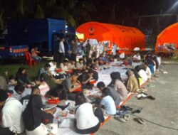 Rustan Saru Tinjau Lokasi Kebakaran dan Berbuka Puasa Bersama Warga Terdampak