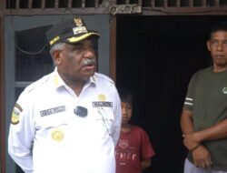 Tiga Kebakaran Dalam Sepekan, Walikota Jayapura Tinjau Lokasi dan Salurkan Bantuan
