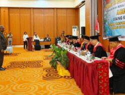 Walikota Jayapura Abisai Rollo Resmi Sandang Gelar Doktor Ilmu Sosial