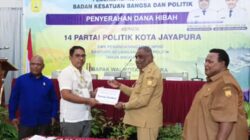 14 Partai Politik di Jayapura Terima Bantuan Keuangan 2026, Walikota Ingatkan Soal Laporan