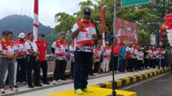 Ribuan Warga Hadiri Pencanangan HUT RI di Jayapura, Pasar Terapung Jadi Daya Tarik