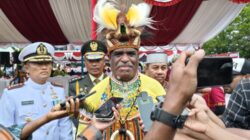 HUT ke-81 RI di Jayapura Berlangsung Khidmat, Abisai Rollo Ajak Warga Semarakkan Kemerdekaan
