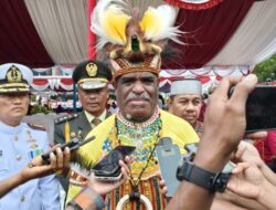 HUT ke-81 RI di Jayapura Berlangsung Khidmat, Abisai Rollo Ajak Warga Semarakkan Kemerdekaan