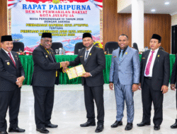 APBD Kota Jayapura Berubah, Ada Kenaikan Pendapatan dan Belanja Saat Rapat Paripurna
