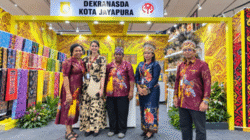 Stan Megah dan Produk Unggulan, Dekranasda Jayapura CurI Perhatian di Kriyanusa