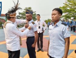 Poltekbang Jayapura Lantik 32 Taruna Muda, Terdapat 15 Anak Asli Port Numbay